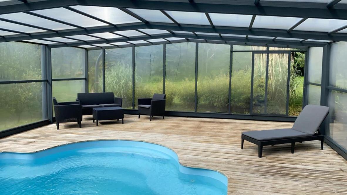 קרוזון Chalet Des Fees - Piscine מראה חיצוני תמונה